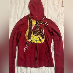 Girl’s Fender jacket, Red, size medium